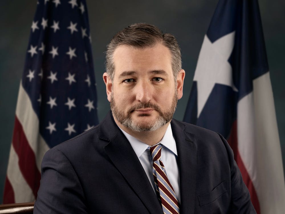 Sen. Ted Cruz ’92 sits for an official portrait.
Courtesy of Ted Cruz Congressional website