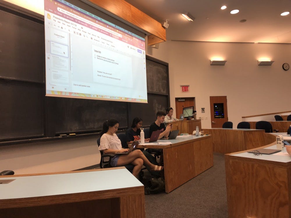 USG discusses task forces at Oct. 7 meeting