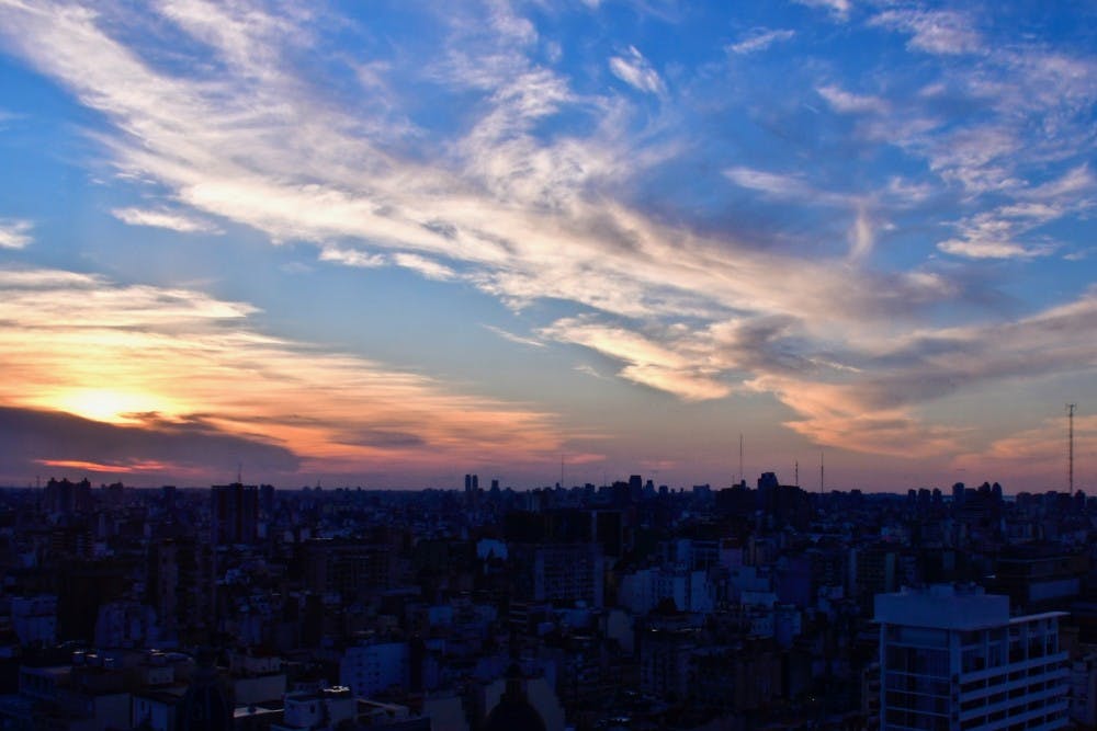 Buenos Aires sky