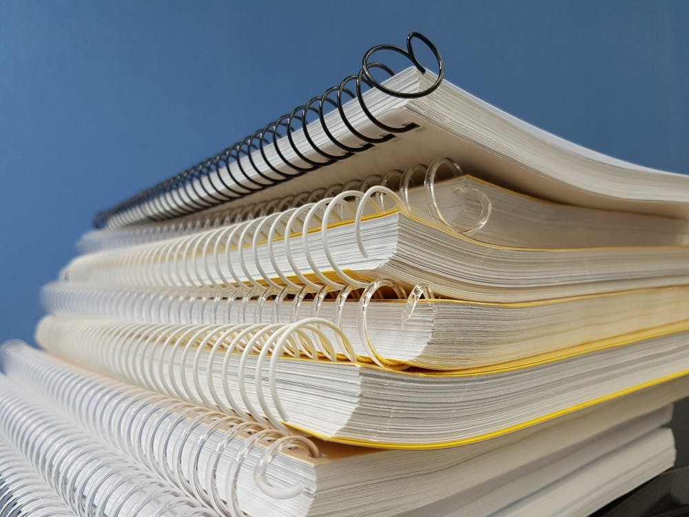 close-up-notebooks-papers-159682