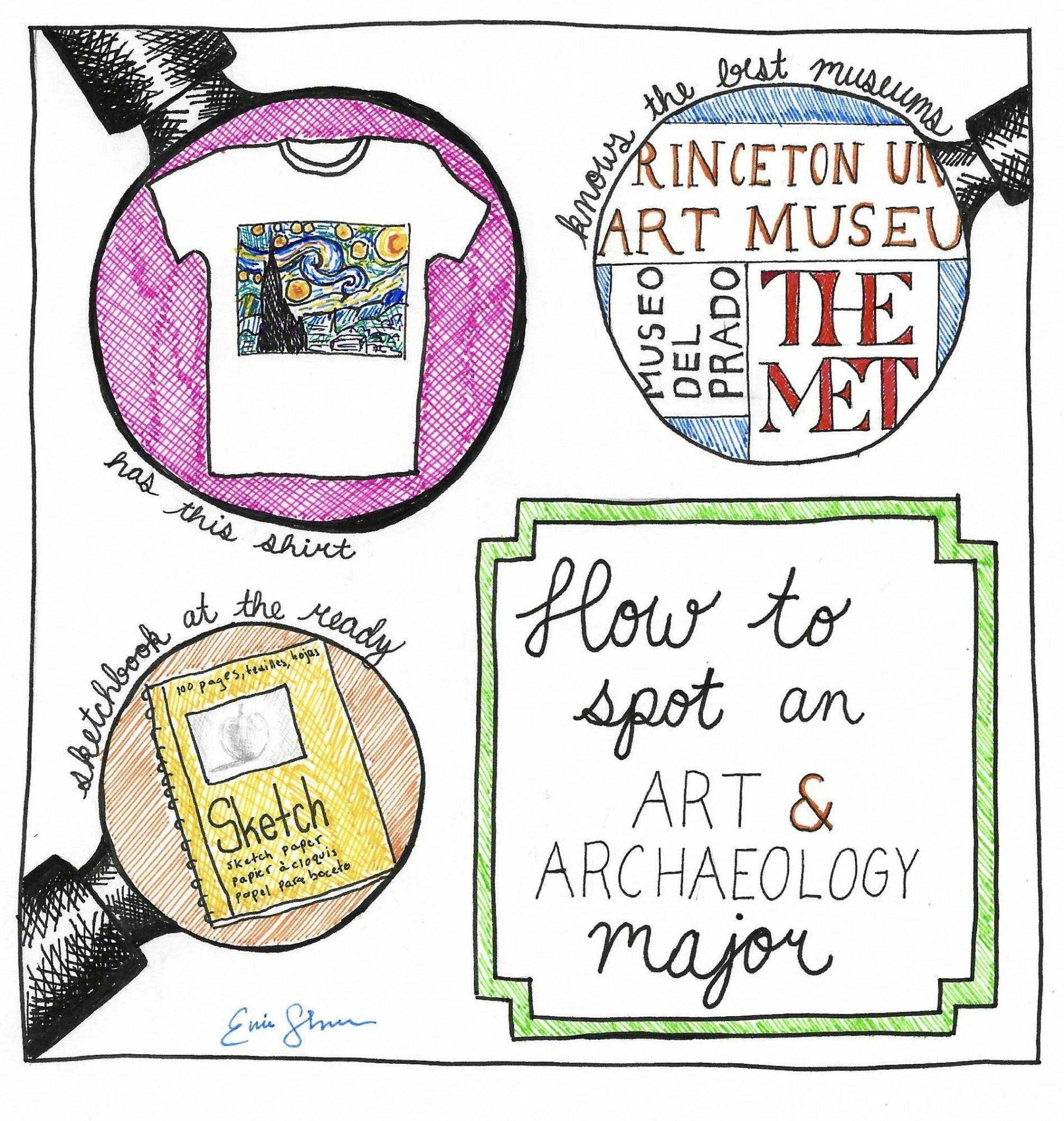 How to Spot an Art & Archaeology Major
