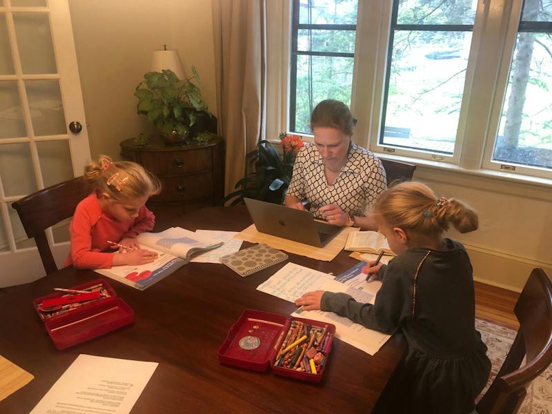 Two full-time jobs: Princeton’s parent-professors adjust to a new normal