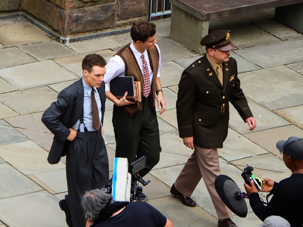 "Oppenheimer" filming at East Pyne