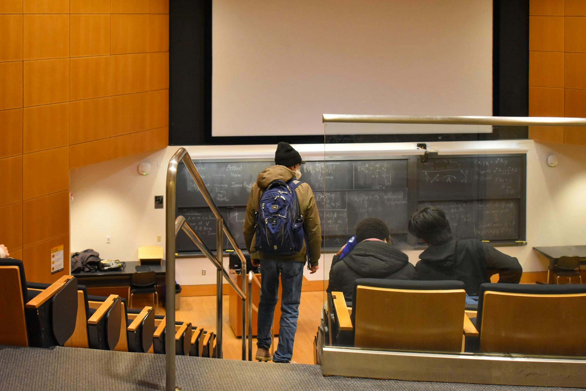 friend center auditorium angel kuo