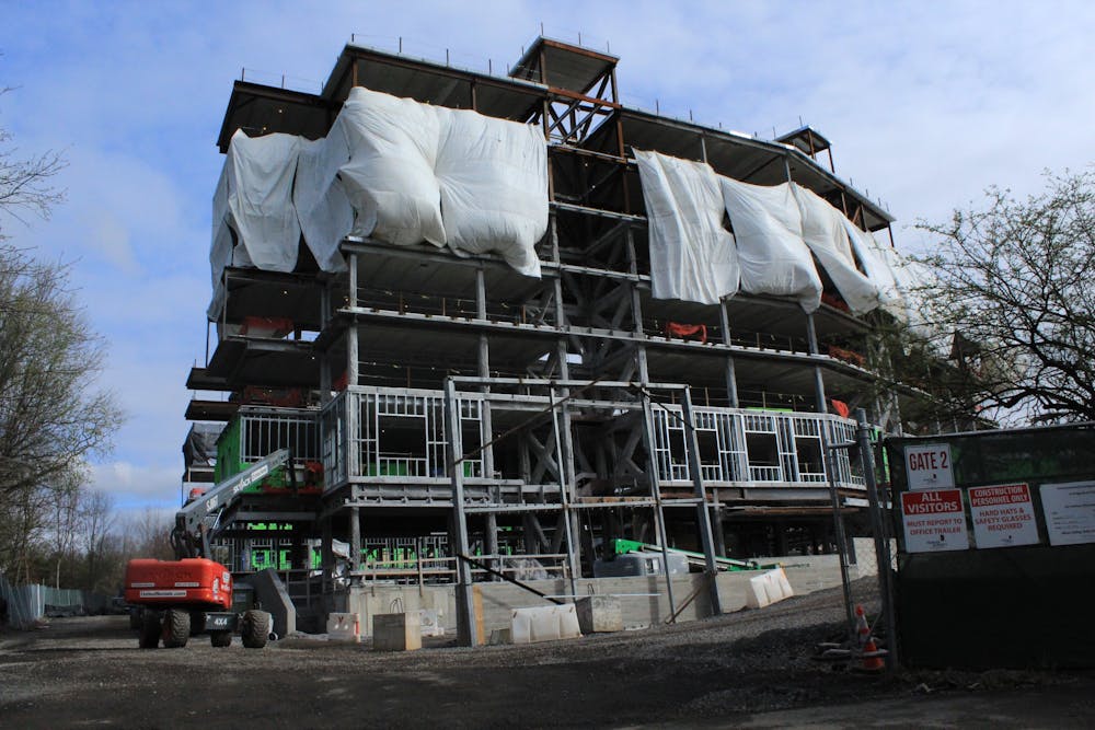 <h5>Construction of the new residential college with geo-exchange heating and cooling.</h5>
<h6>Samantha Lopez-Rico / The Daily Princetonian</h6>
