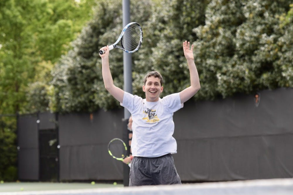 The women's varsity tennis team organized the fundraiser to support Kaplan's cause and raise awareness among the community.&nbsp;