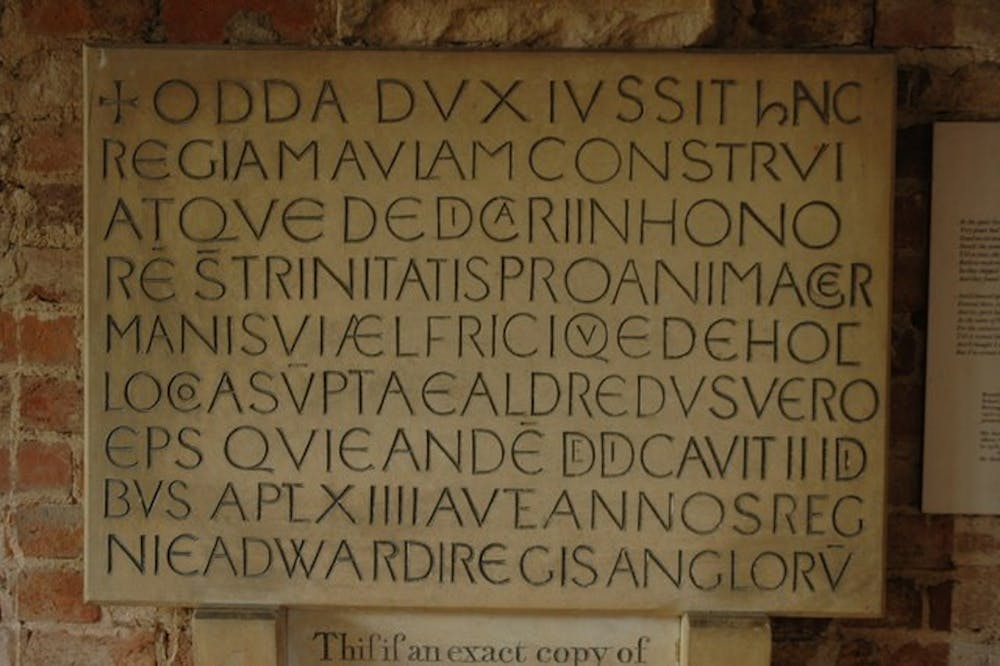 latin-inscription-oddas-chapel