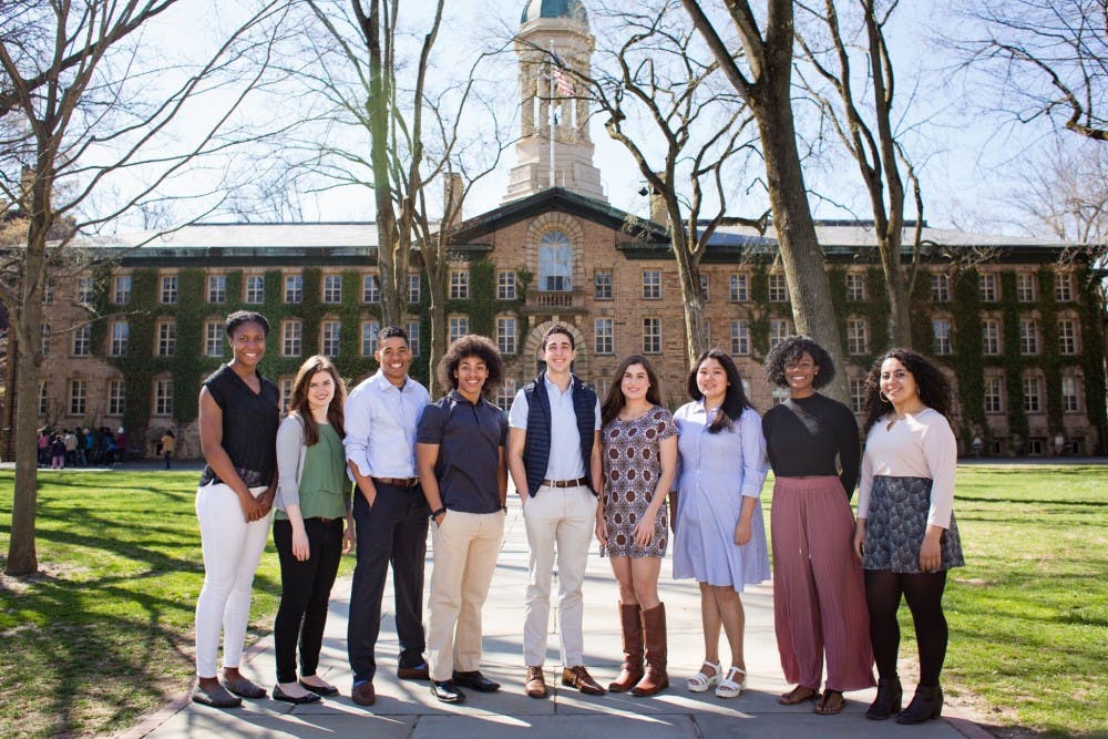 Nine students receive  'Spirit of Princeton' award.