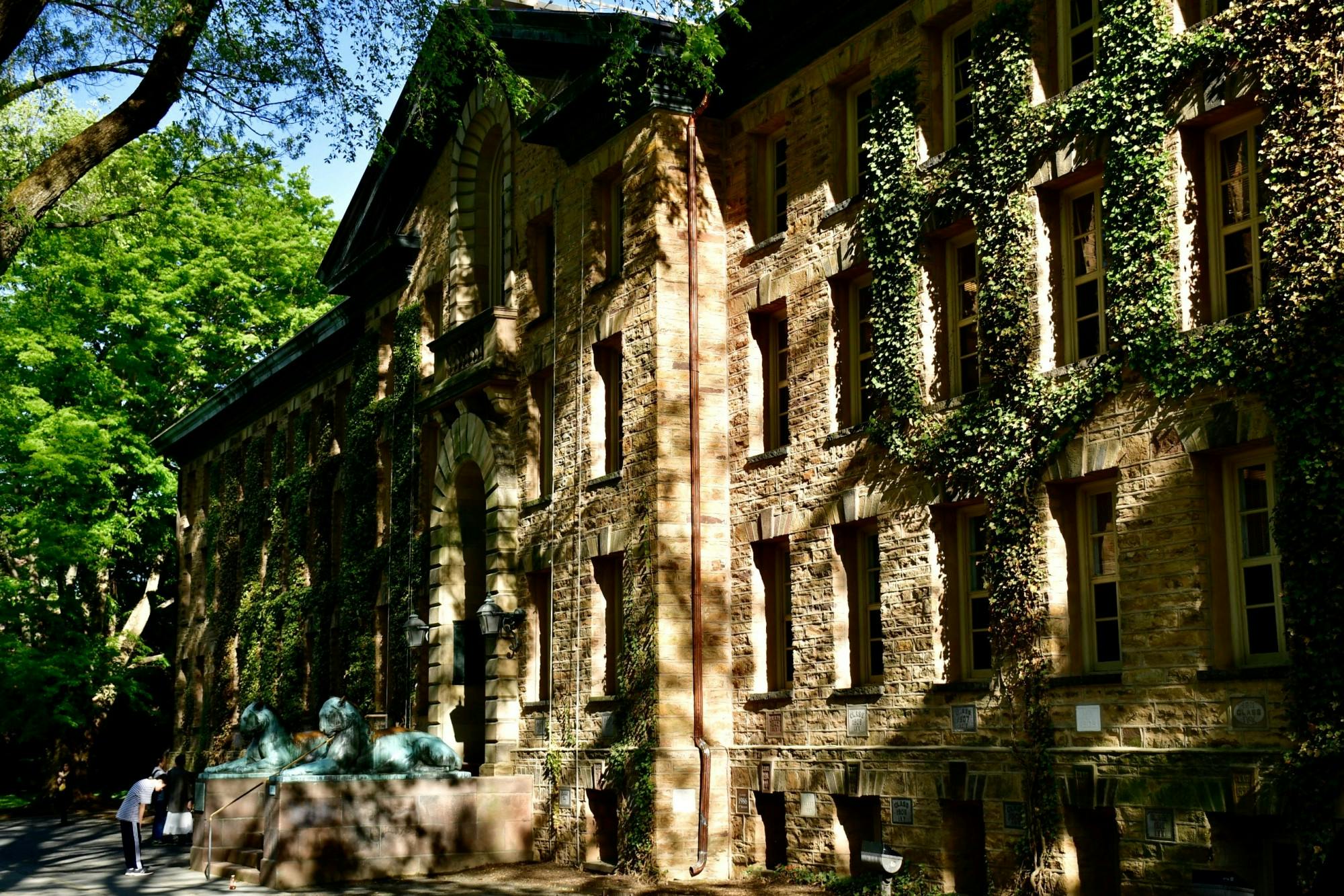Nassau Hall front facade