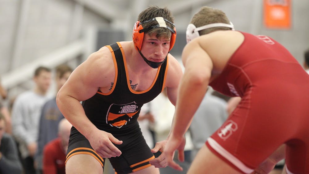 <p>Patrick Brucki and Princeton wrestling will look to build off last year’s success.</p>
<h6>Photo Courtesy of Beverly Schaefer / GoPrincetonTigers.com</h6>