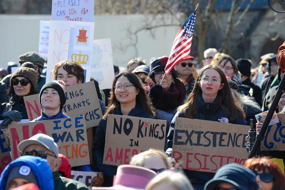 Students no kings protest