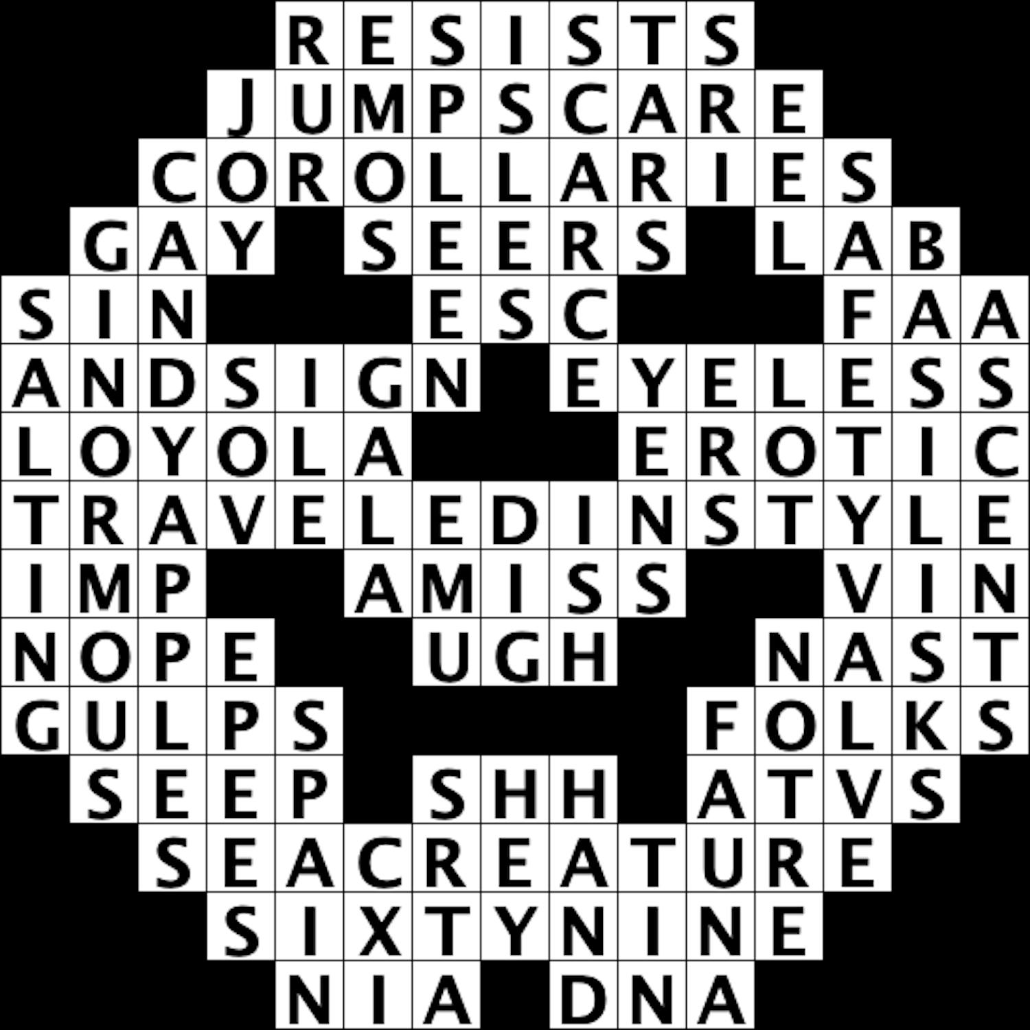 Crossword Solutions October 28 The Princetonian