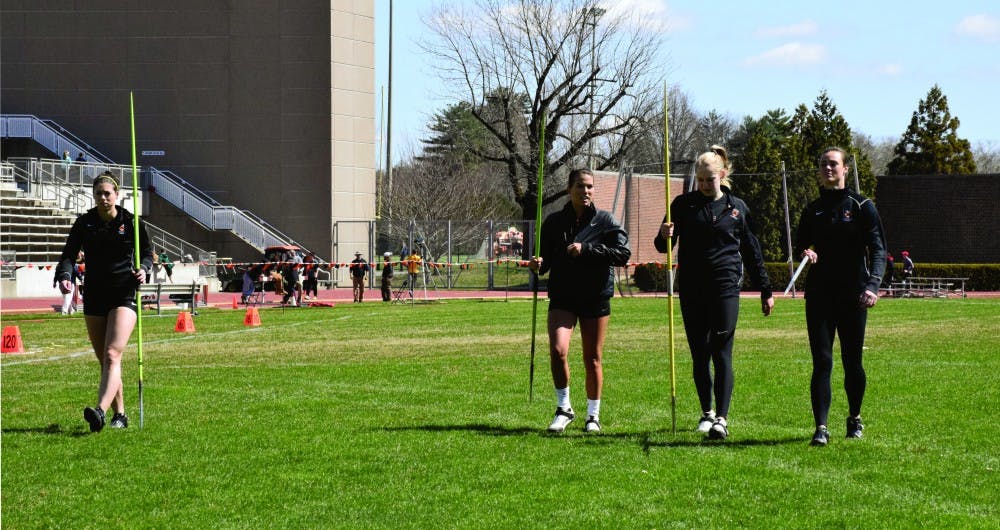 Track and field athletes