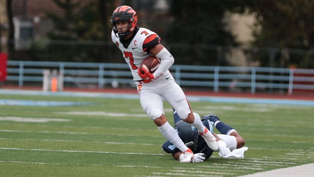 <h5>Senior wide receiver Dylan Classi plays in Saturday’s game against Columbia.</h5>
<h6>Courtesy of <a href="https://goprincetontigers.com/news/2022/10/1/football-princeton-opens-ivy-schedule-with-24-6-win-over-columbia.aspx" target="_self">goprincetontigers.com</a>.</h6>