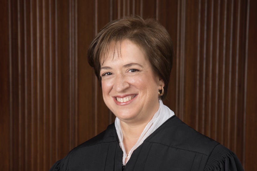 <h5>Supreme Court Justice Elena Kagan ’81 posed for an official portrait in 2013.</h5>
<h6>Courtesy of Supreme Court of the United States <a href="https://www.supremecourt.gov/about/biographies.aspx" target="_self">website</a></h6>
