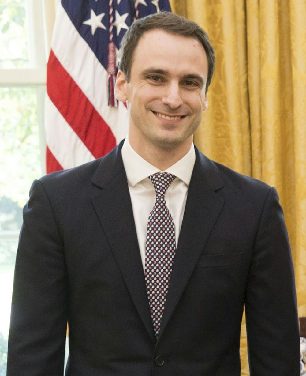 <p>Photo Caption: Michael Kratsios majored in Politics during his time at the University.</p>
<p>Photo Credit: Shealah Craighead / The White House</p>