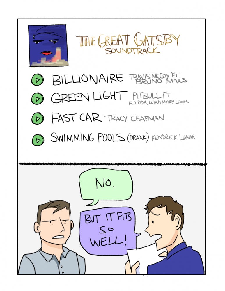 The Great Gatsby soundtrack