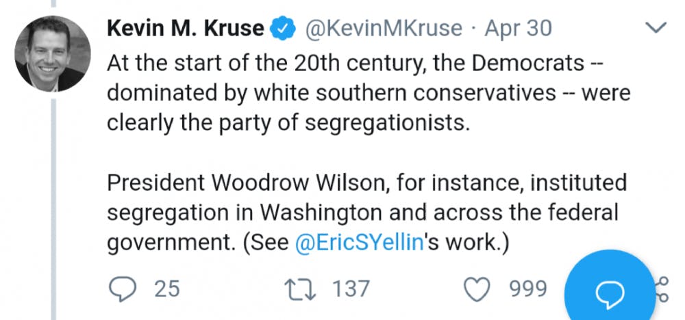 Professor Kruse responded to Kanye West using over 40 tweets.