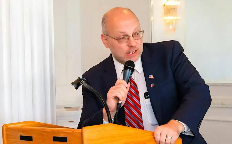 Greg Mellen Gregg Mele, lone Republican running to represent N.J.–12, discusses ICE ...