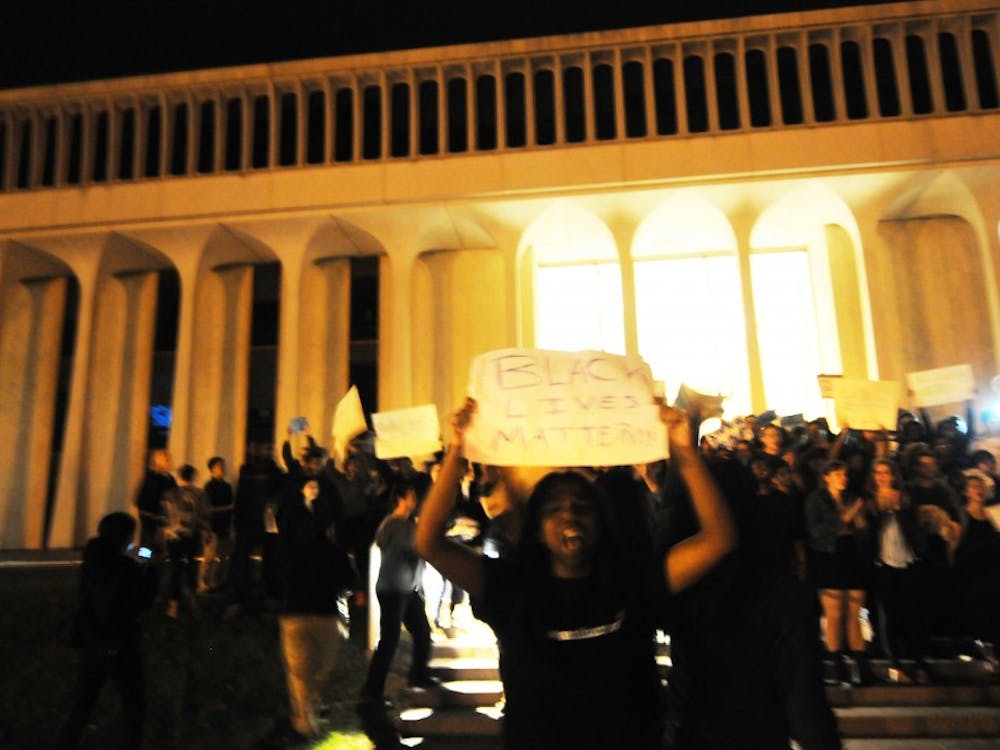 In pictures, students protest grand jury decision on officer Darren Wilson