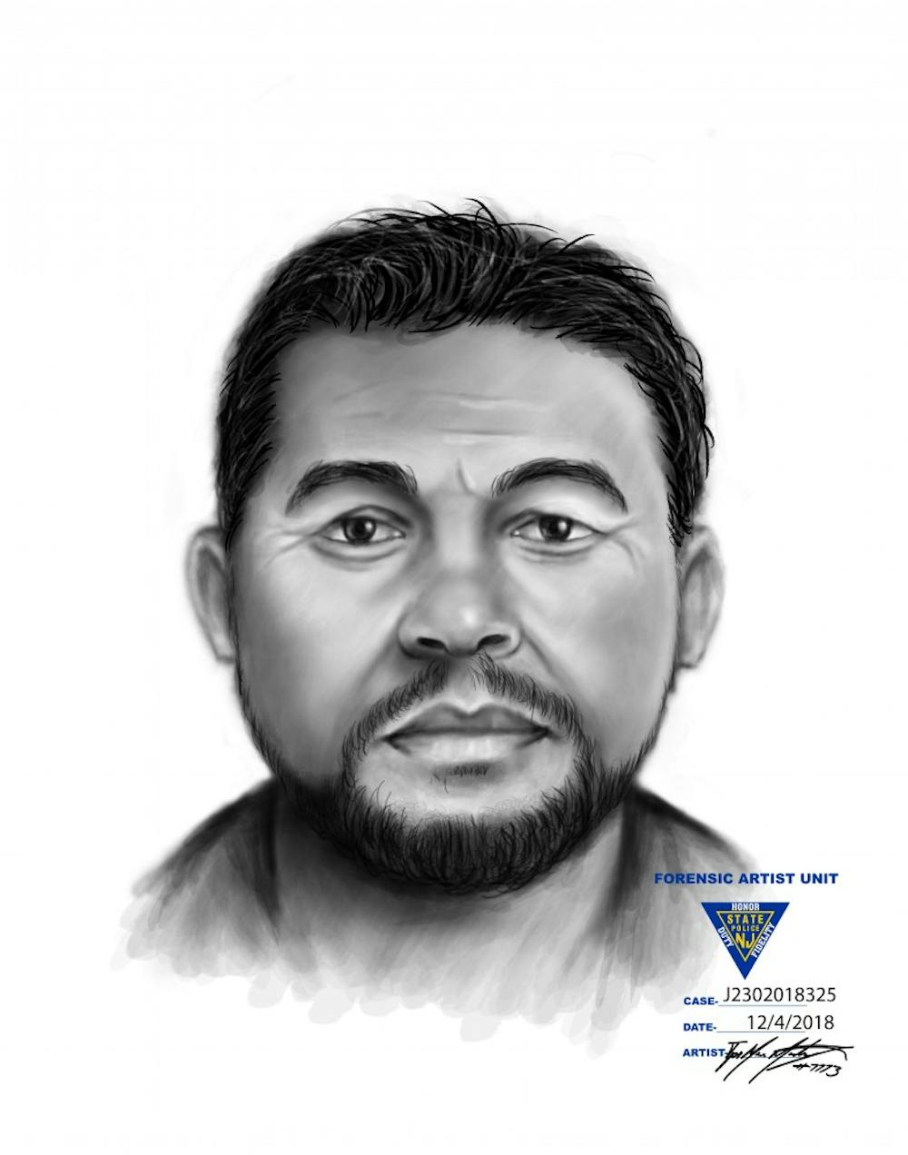 Composite sketch of lewdness suspect