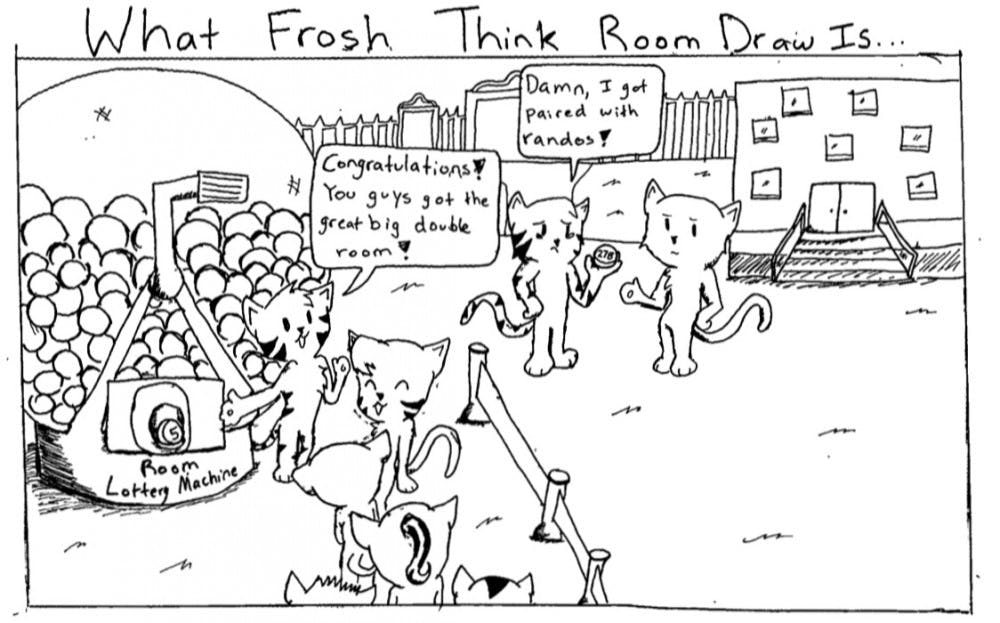 What Frosh Think Room Draw