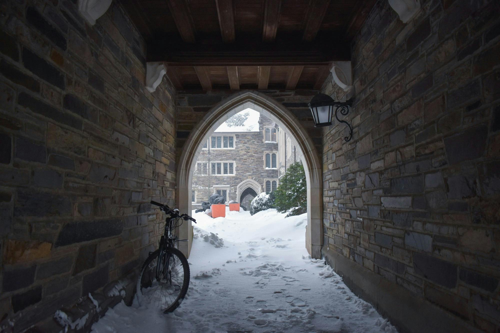 An Arch in Pyne Hall