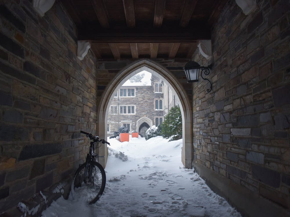 An Arch in Pyne Hall