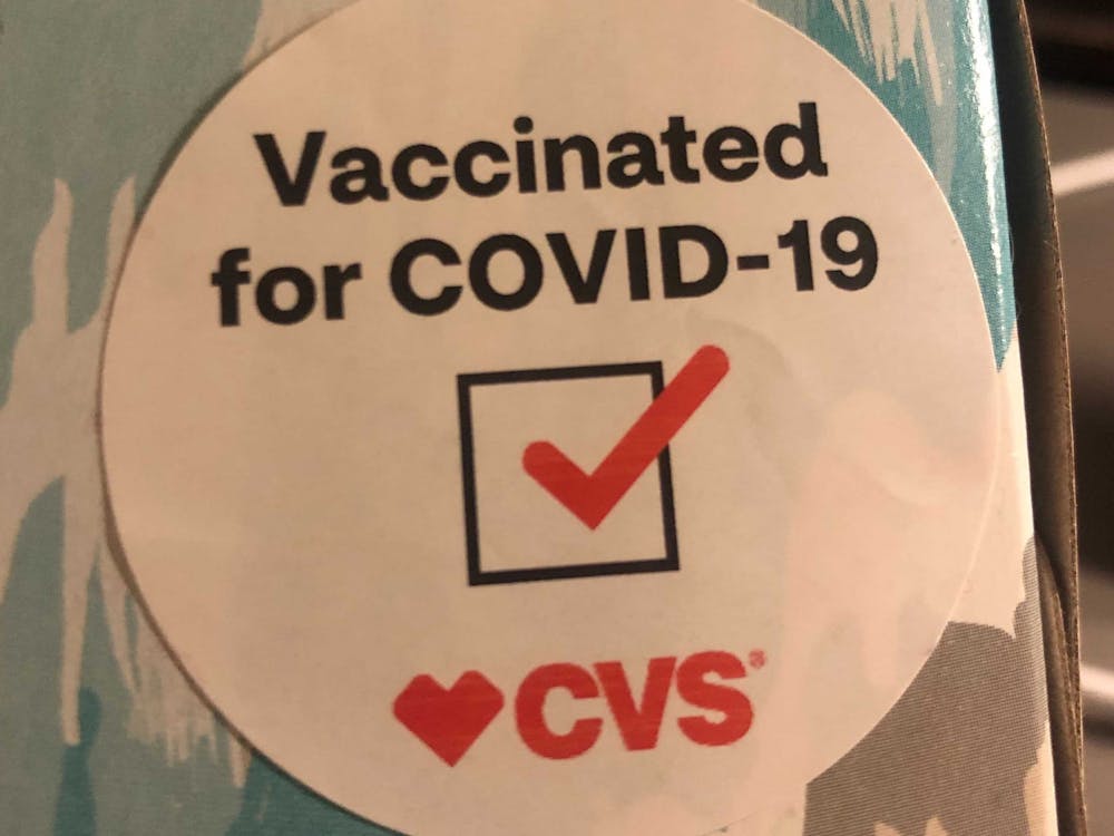 Vaccination Sticker