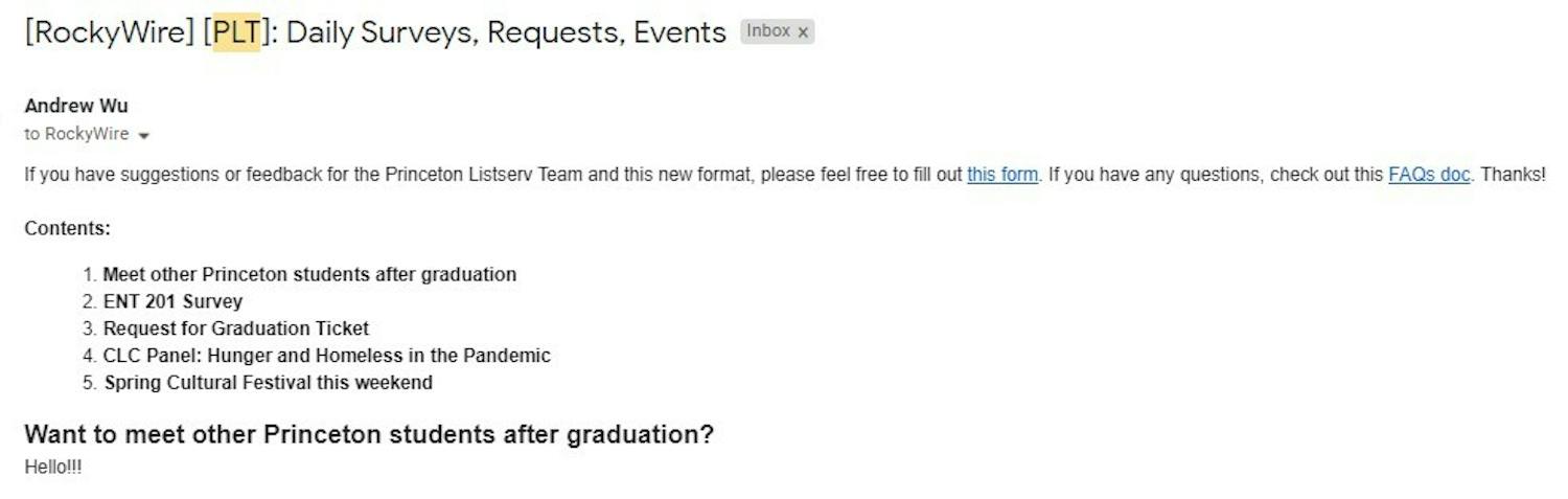 [PLT] Part 2: What we learned from spamming your inbox - The Princetonian