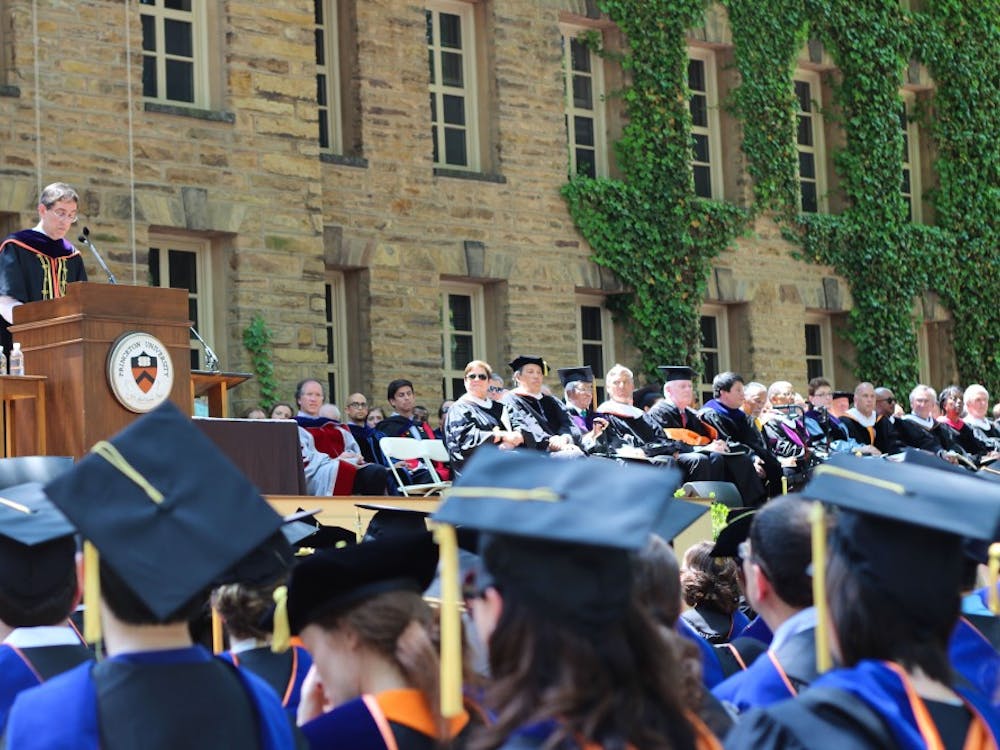 Commencement in 2014.
Courtesy of Lisa Gong