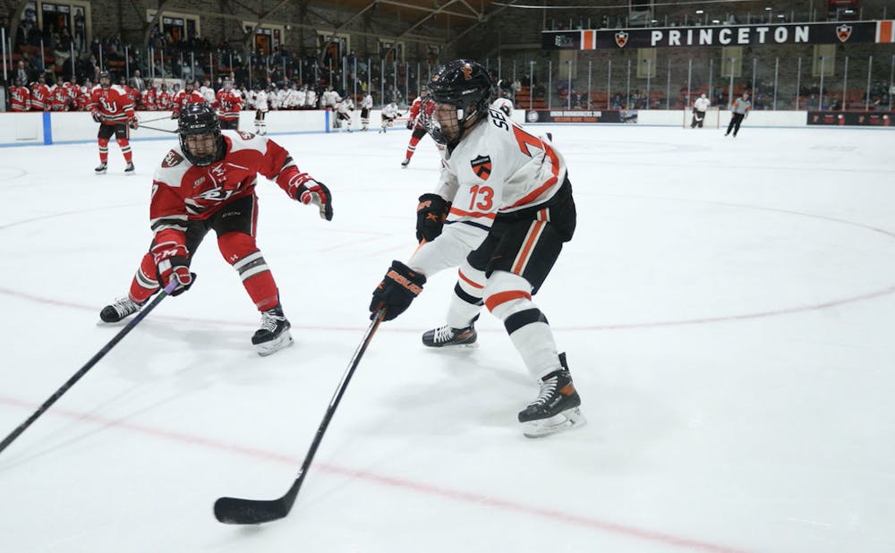<h6>Princeton fought No. 1 Quinnipiac for the opening half of the first period before the Bobcats scored three times within four minutes to build a 3-0 lead and never looked back.</h6>
<h6>Courtesy of GoPrincetonTigers.com</h6>