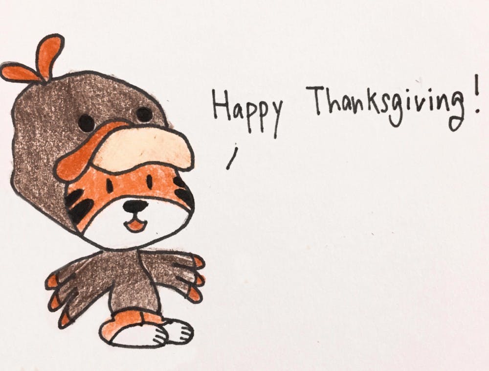 _Happy Tiger Thanksgiving,_ Dave Shin '18