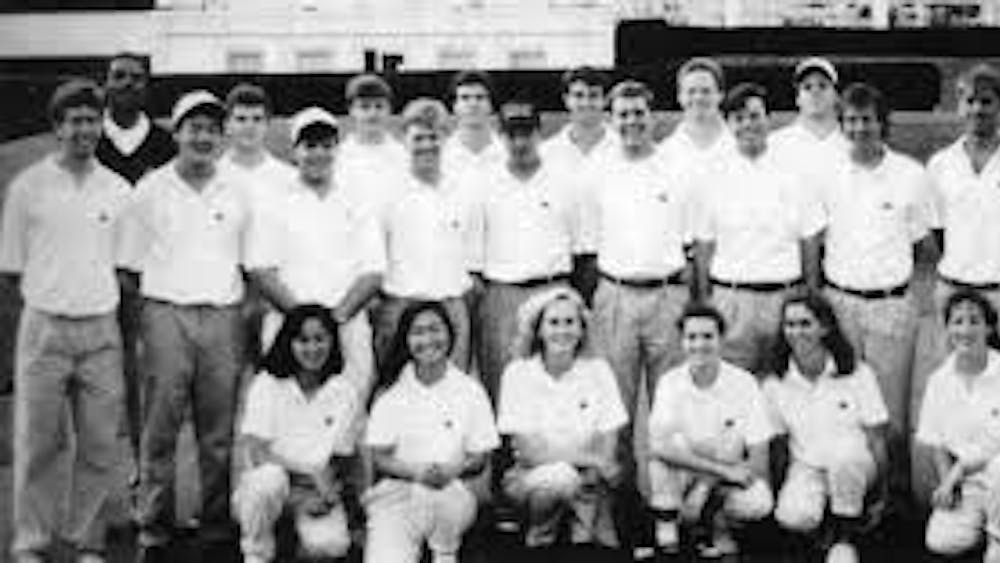 Women's golf during its inaugural 1991 season