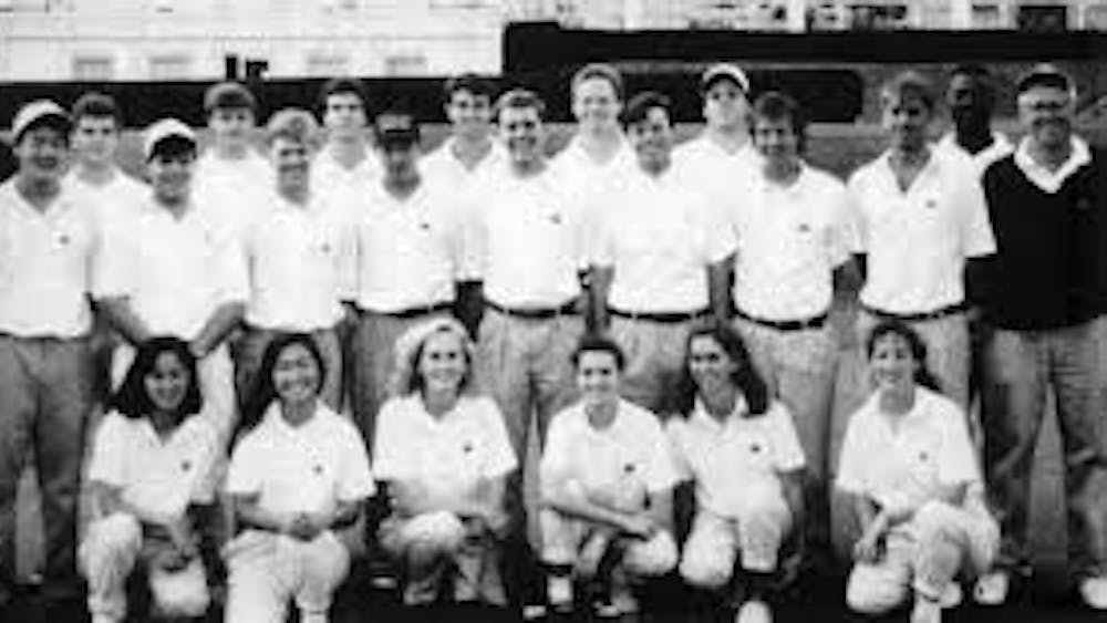 Women's golf during its inaugural 1991 season