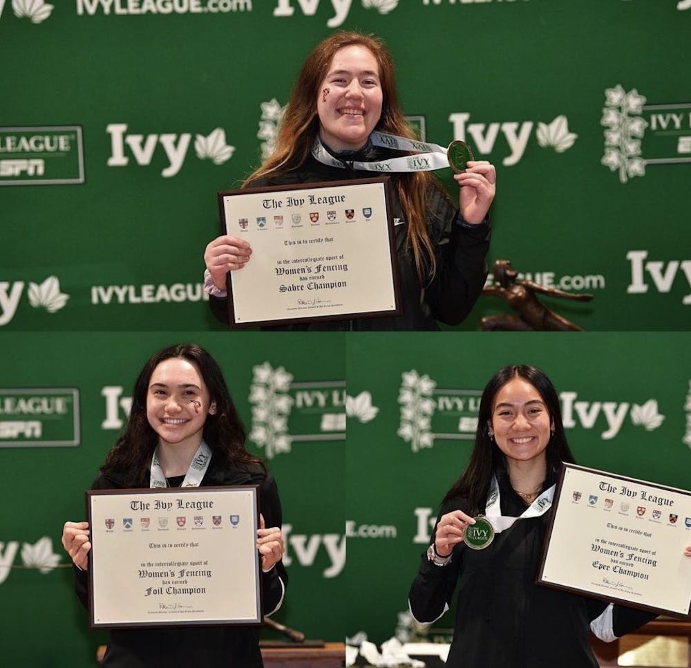 <h5>The Tigers won all three individual titles and the team titles at the 2022 Ivy League Fencing Championships.</h5>
<h6>Photo courtesy of @princetonfencing/Instagram.</h6>