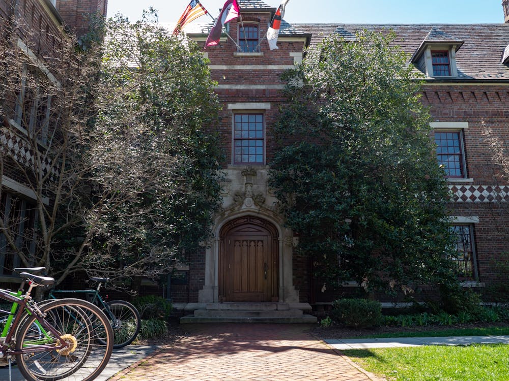 <h5>Cap &amp; Gown Club Entrance</h5>
<h6>Candace Do / The Daily Princetonian</h6>