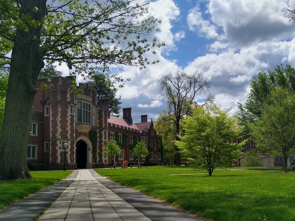 1879 Hall and the lawn in front of Frist Campus Center.
Mark Dodici / The Daily Princetonian