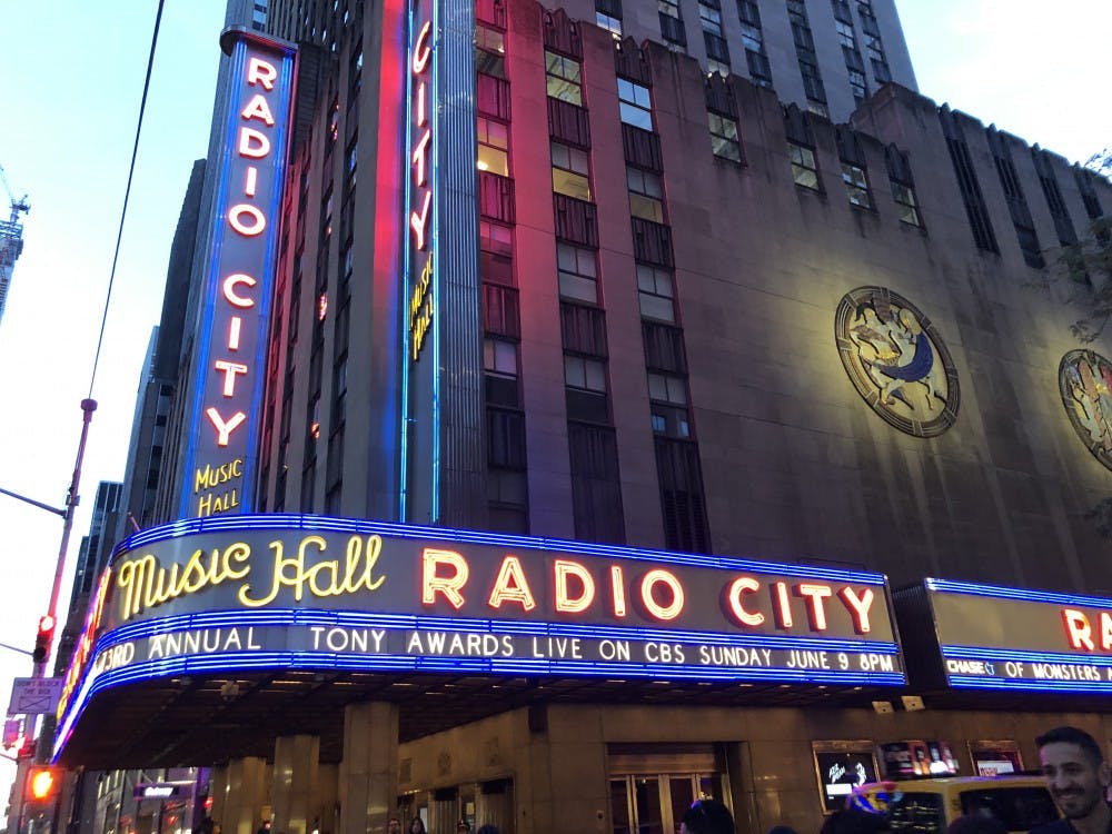 Radio City in NYC