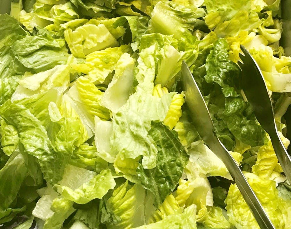 Dining halls will continue to serve romaine lettuce.