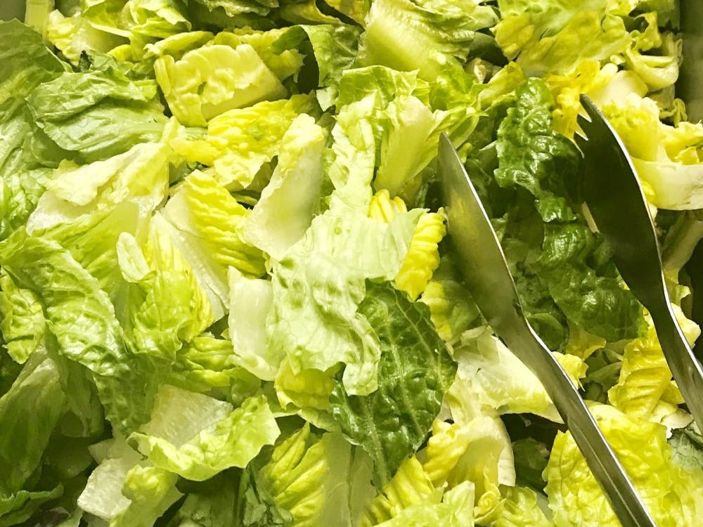 Dining halls will continue to serve romaine lettuce.