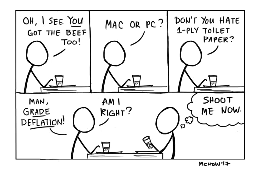 Bad Conversation Starters