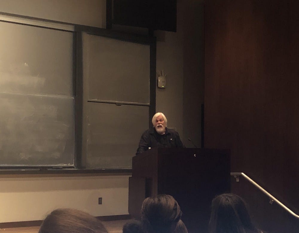 Paul Watson discussed the dangerous campaigns of the Sea Shepherd Conservation Society.

Kris Hristov / The Daily Princetonian 