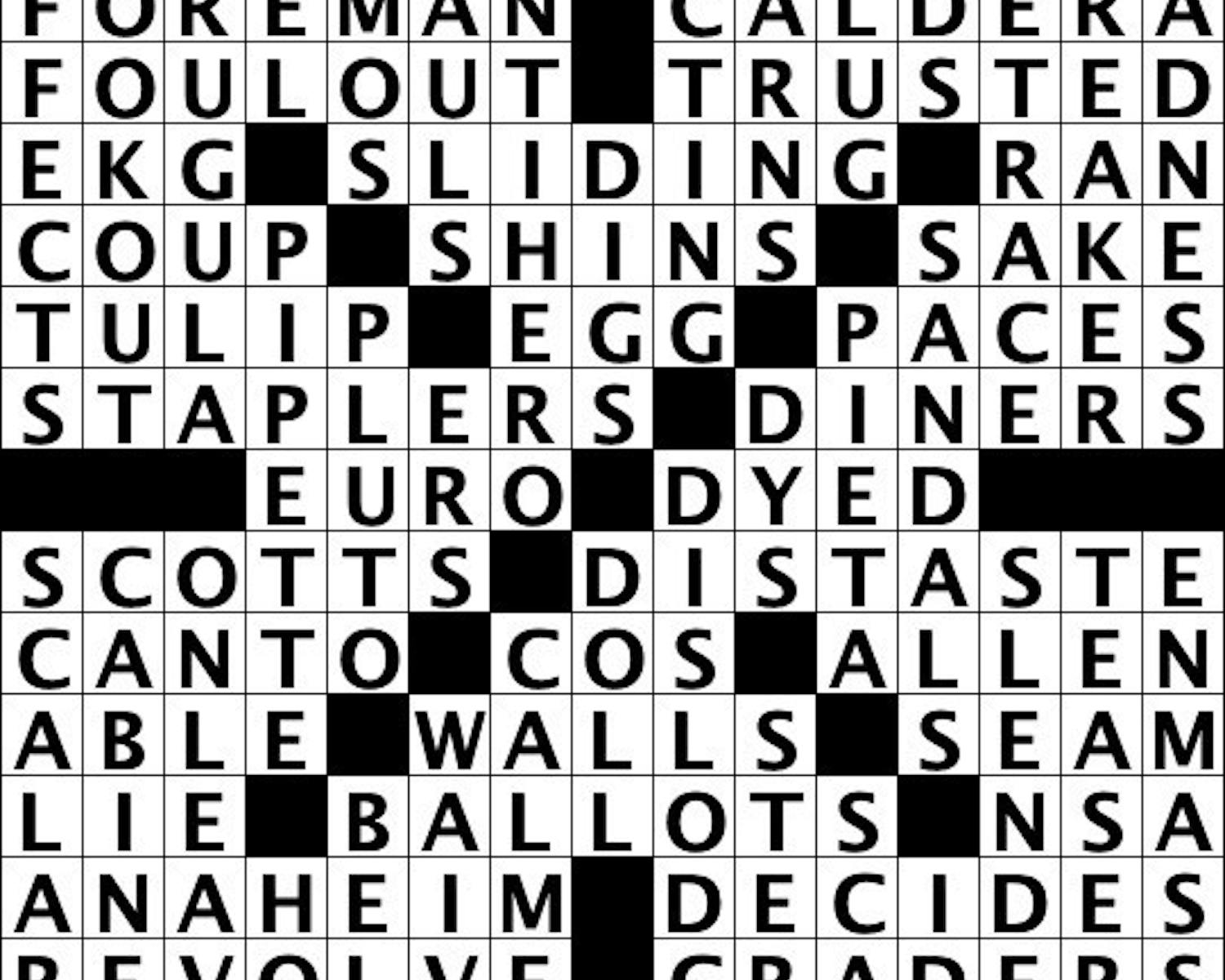 ‘Cup o’ Joe’ Crossword Commentary The Princetonian