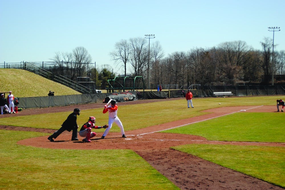 Students practicing baseball at Princeton.
Heather Grace / The Daily Princetonian