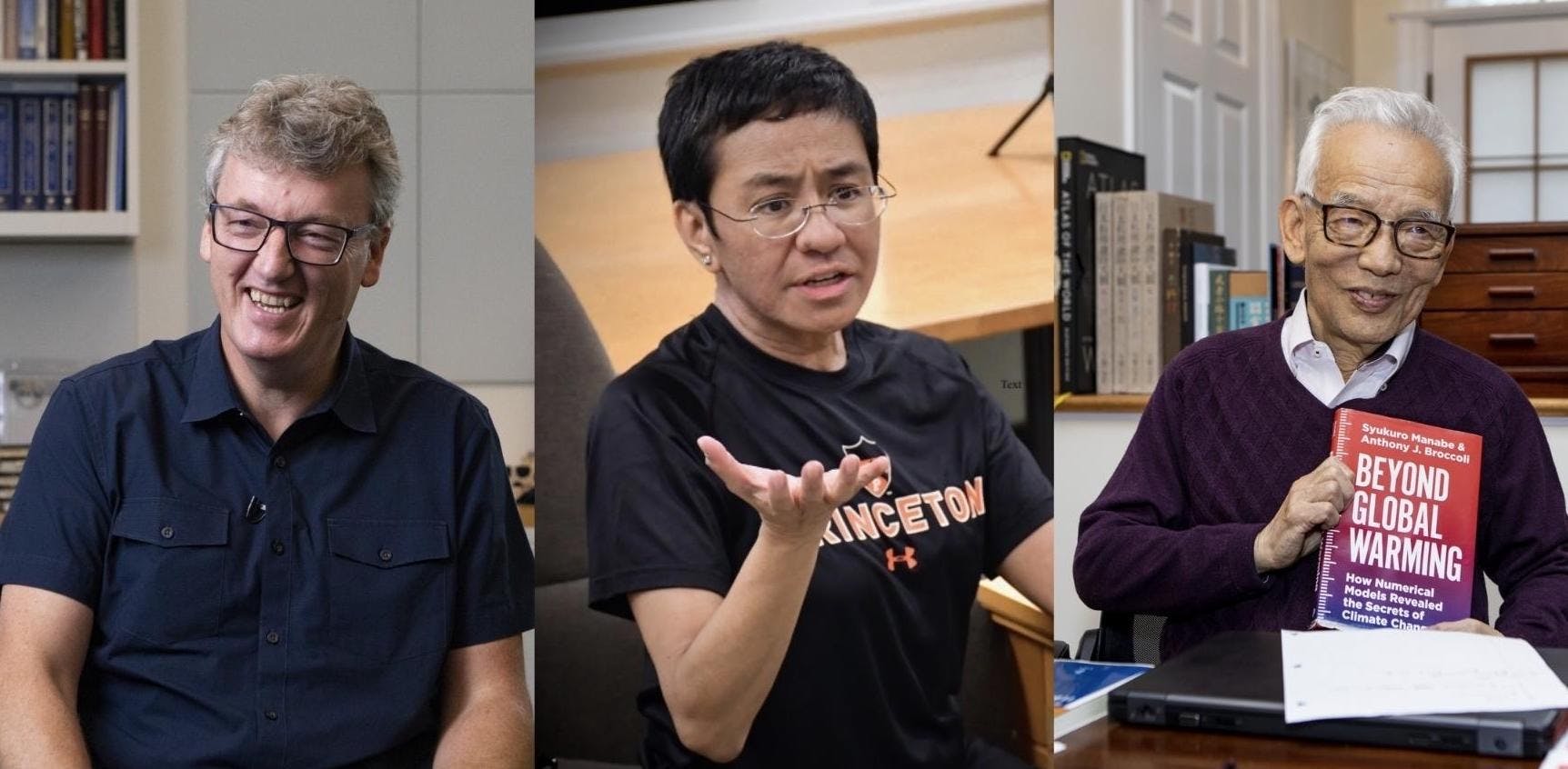 Nobel Prizes MacMillan-Ressa-Manabe.jpeg