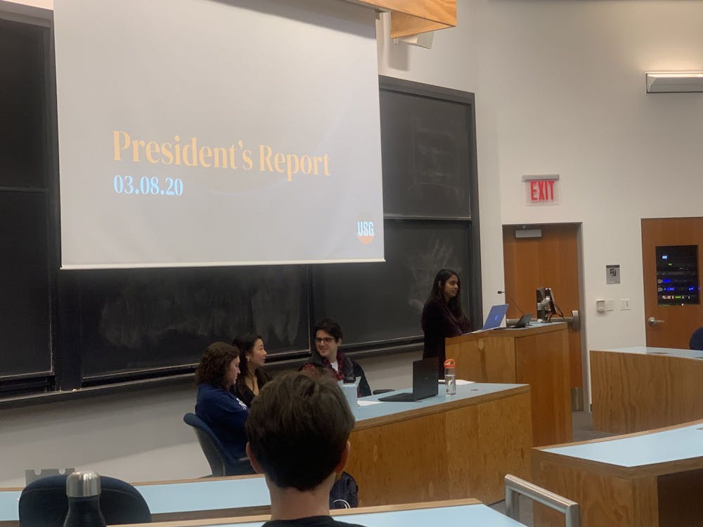 Chitra at USG meeting