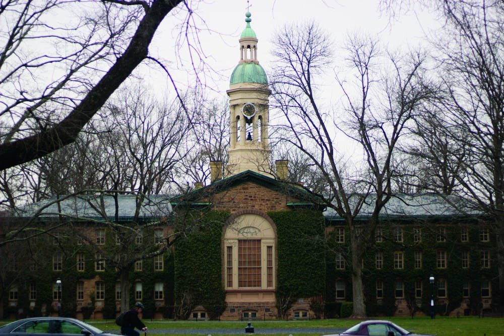 Nassau Hall on a Cloudy Day