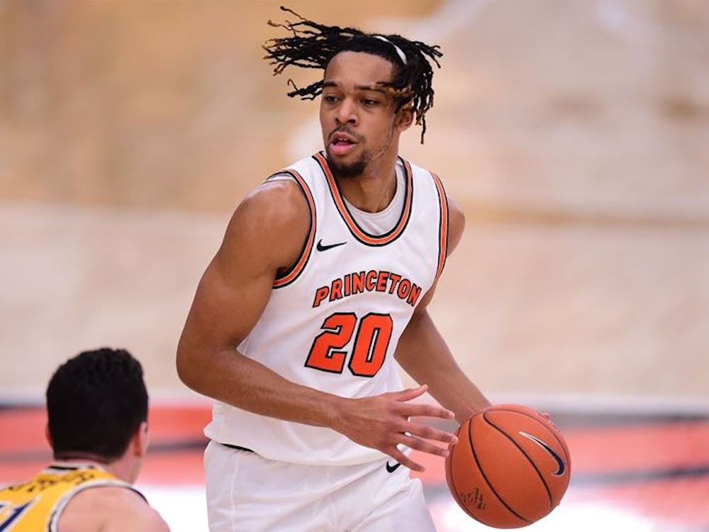 Tosan Evbuomwan scored a career high in points against Drexel, capping it off with a game-winning overtime bucket.
Photo via goprincetontigers.com