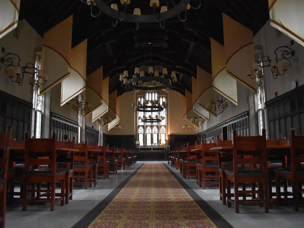 The Mathey College dining hall.&nbsp;
Mark Dodici / The Daily Princetonian